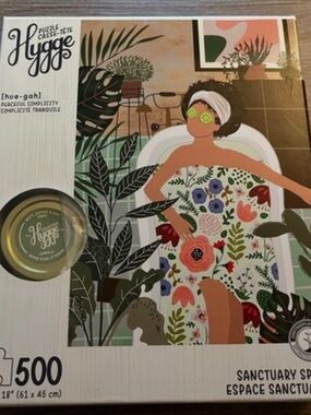 1 Hygge Puzzle with Candles - 500 pieces
